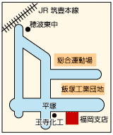 福岡支店MAP
